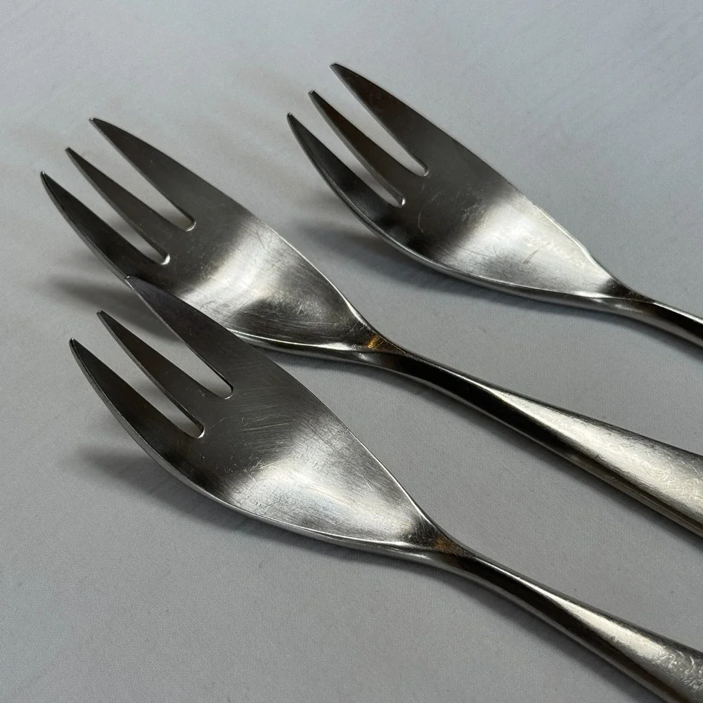 Towle Silver Supreme Cutlery COPEN Lot of 3 Salad Forks